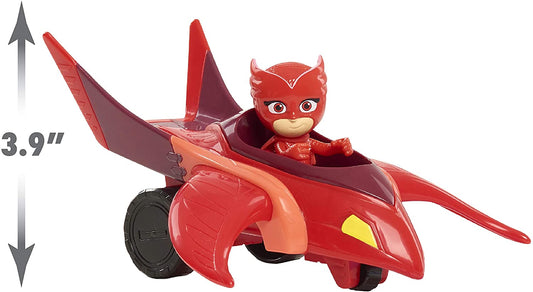 PJ Masks PJMB9320 Veículo e bonecos - Série 2 - Owlette