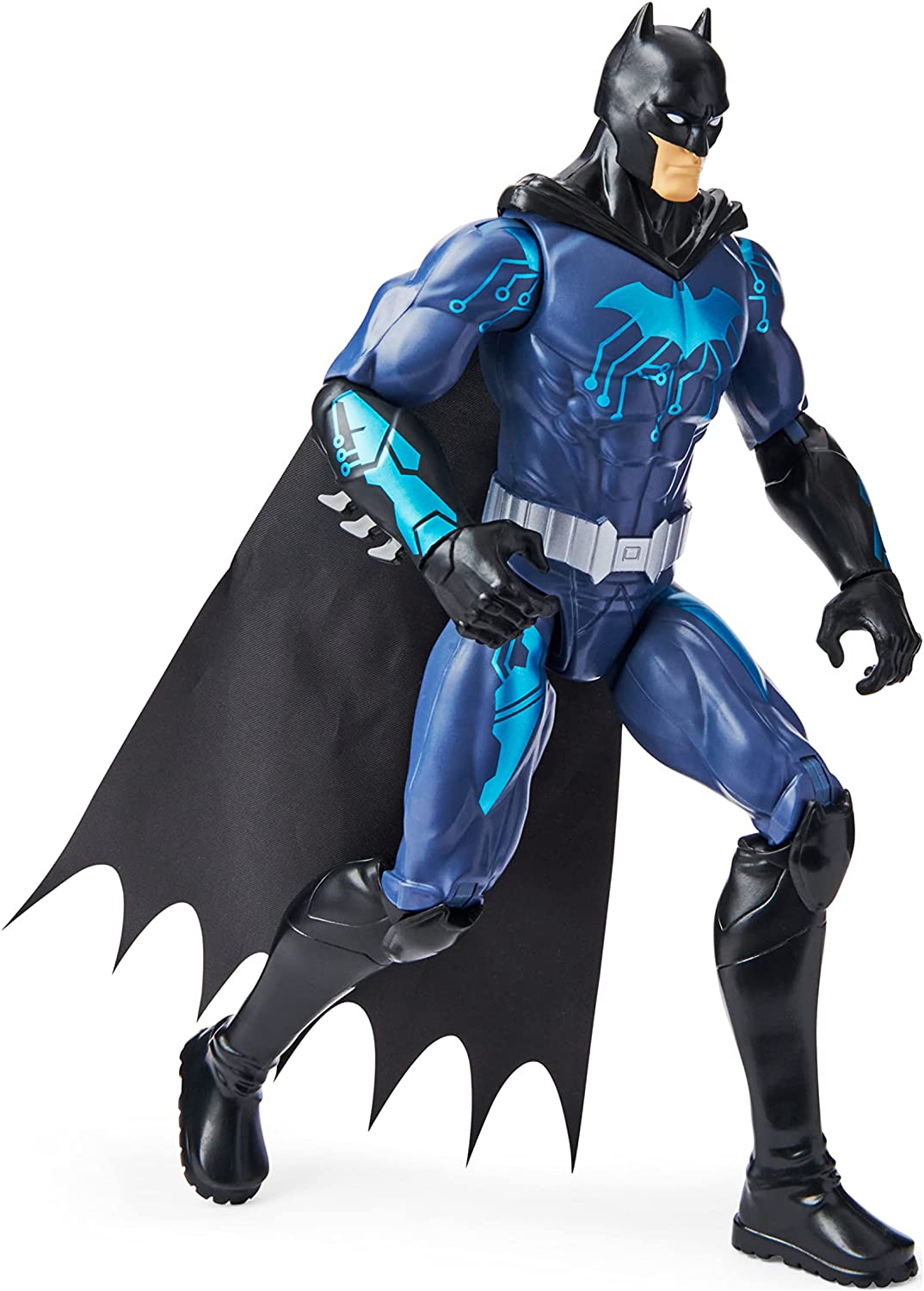 Boneco de ação Batman 30cm Bat-Tech Tactical Blue Suit