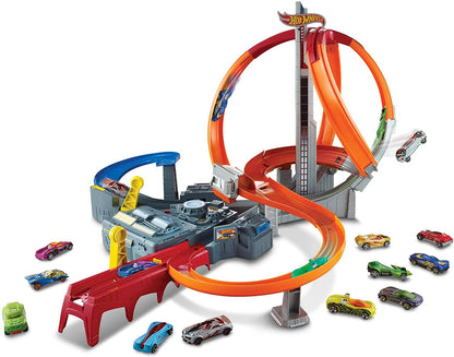 Juego de pistas Spin Storm de Hot Wheels