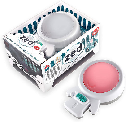 Zed by Rockit: Ajuda bebês dormirem com vibrações calmantes e luz noturna para berços.