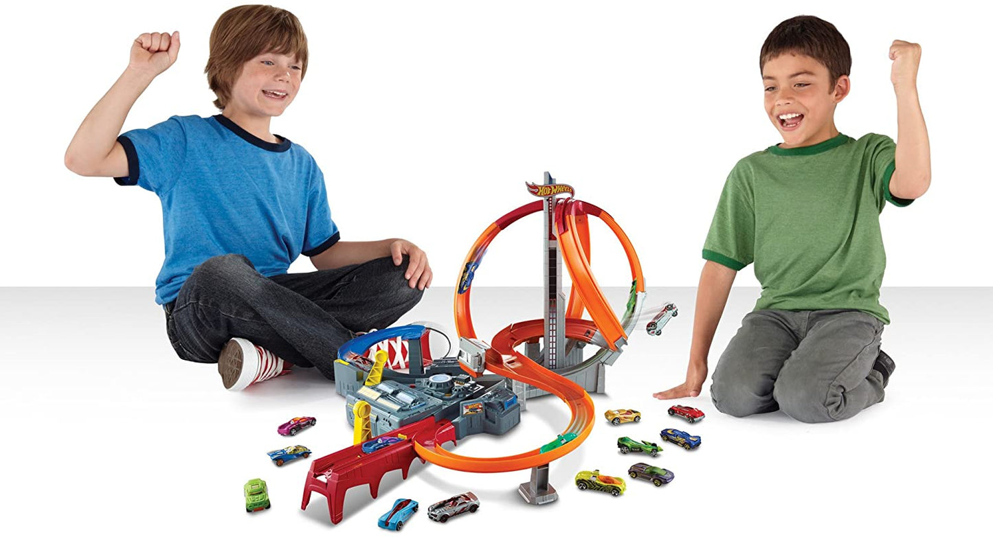 Juego de pistas Spin Storm de Hot Wheels