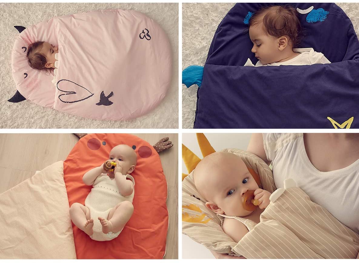 Bebamour Anti Kick - Saco de Dormir Para Bebês -  Noites Seguras Saco de Dormir Bebê de Algodão 2.5 Tog 0-18