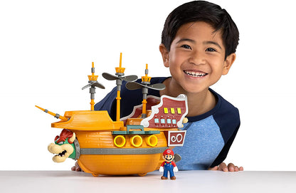 Super Mario Deluxe Bowser's Airship Playset