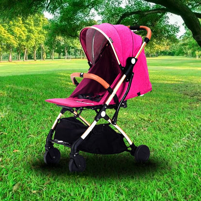 Lejoux™ Carrinho de Bebê Carrinho de Viagem Dobrável Leve