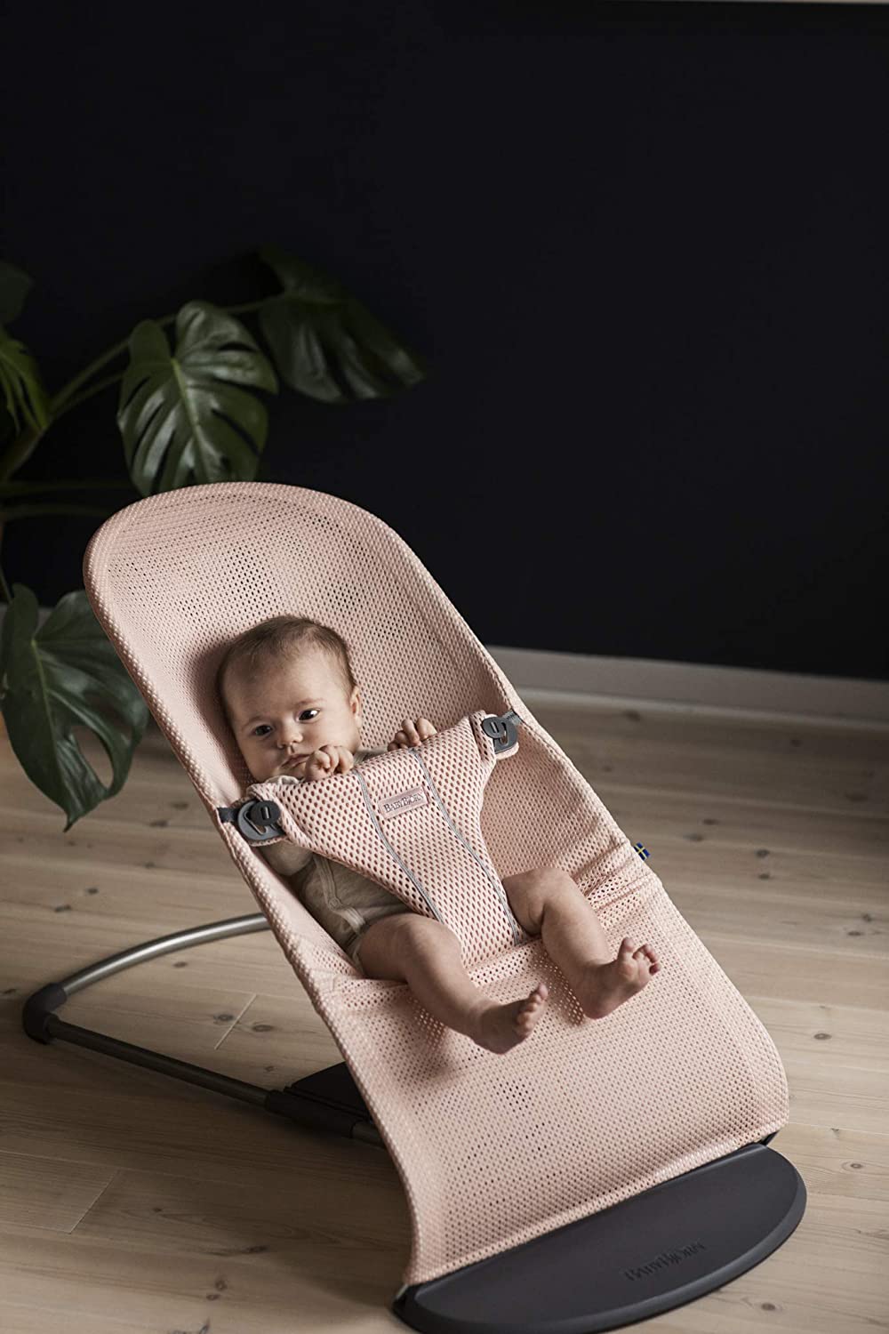 BabyBj rn Bouncer Bliss Mesh Pearly Pink Anne Claire Baby babybj-rn-bouncer-bliss-mesh-pearly-pink-anne-claire-baby