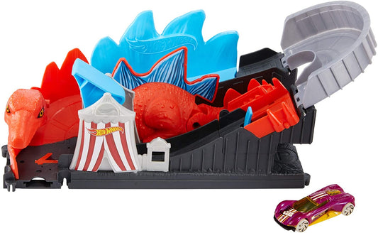 Hot Wheels Dino Coaster Attack, juego de juego