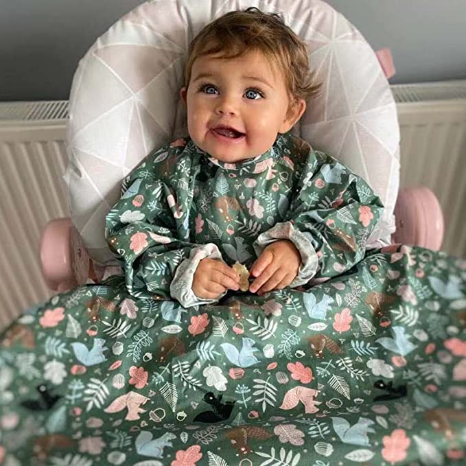 Bebamour - Macacão de Alimentação com Mangas 6+ - Polvo