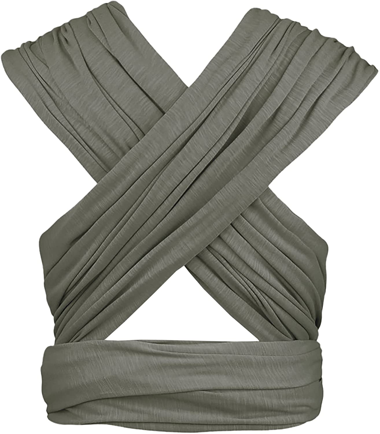 manduca Sling > Olive < Elastic Baby Sling com Certificado GOTS 100% Algodão Orgânico 3 Instruções de Encadernação (Carregador de Barriga, Transportador Cruzado, Transportador de Quadril) para Recém-nascidos e Bebês desde o Nascimento