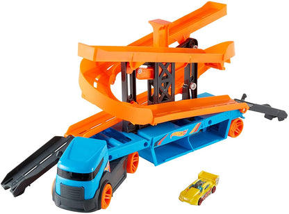 Transporte de elevación y lanzamiento de Hot Wheels