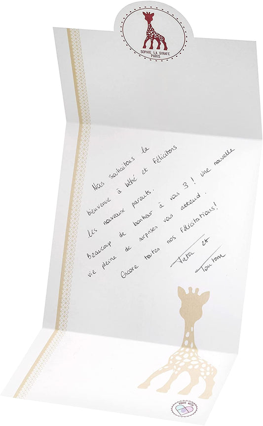 Jirafa Sophie - Kit de regalo bebé - Mordedor y Zorro