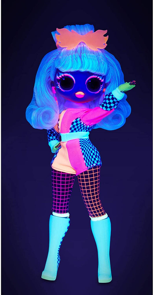 L.O.L. Surprise! O.M.G. Lights Speedster Fashion Doll with 15 Surprises