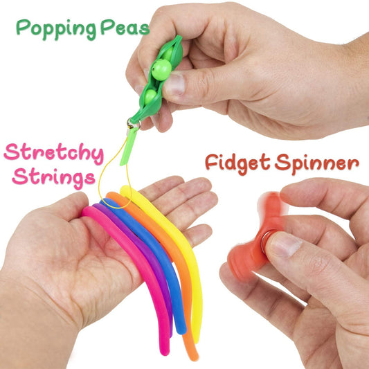 Sensory Fidget - Juego de cajas para necesidades especiales y desarrollo infantil
