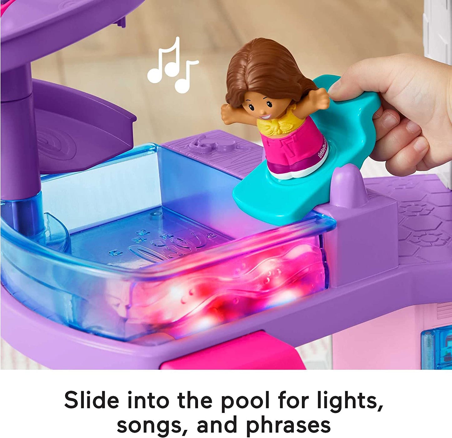 Fisher-Price - Barbie Little DreamHouse - Multilíngue com Luzes e Música