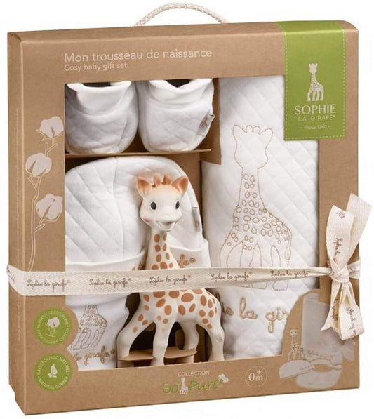 Girafa Sophie - Conjunto de presente para recém nascido
