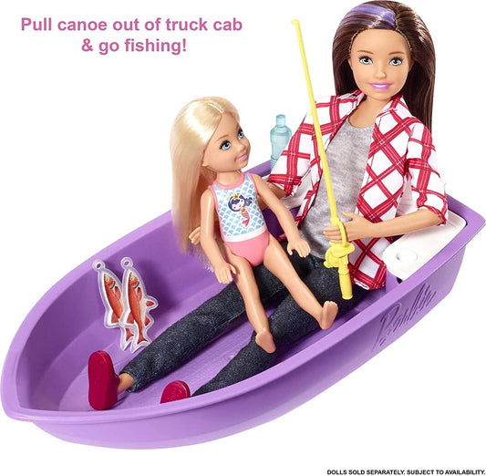 Barbie 3 en 1 - Vehículo DreamCamper y accesorios