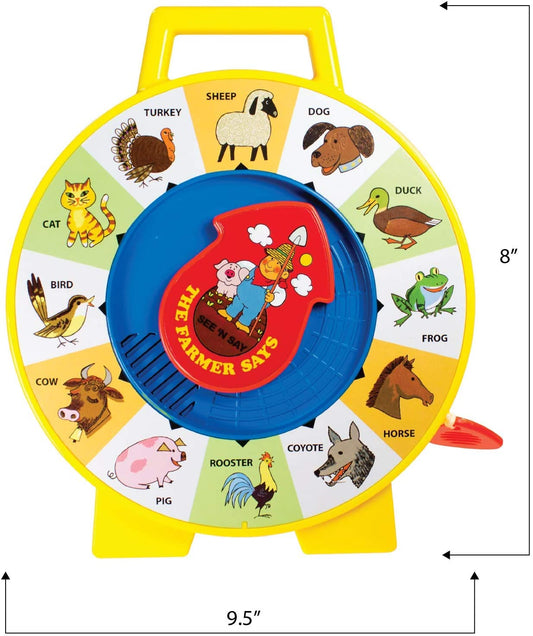 Fisher Price Classics |See 'n Say Farmer Says| Brinquedo educacional e interativo