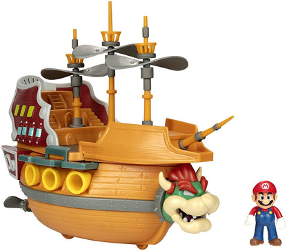 Super Mario Deluxe Bowser's Airship Playset