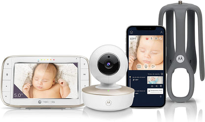 Monitor con cámara para bebé Motorola VM 64 Connect
