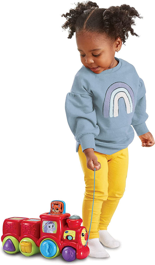 VTech - Pop & Sing Trem de Brinquedo com Sons de Animais e Música (6 a 36 meses)