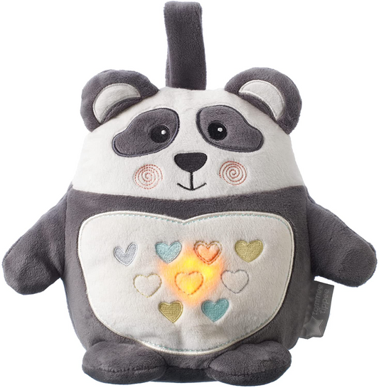 Tommee Tippee Grofriend Ayuda para dormir con luz y sonido para bebés, recargable por USB, sonidos relajantes, canciones de cuna y ruido blanco, sensor de llanto y luz nocturna, Pip the Panda