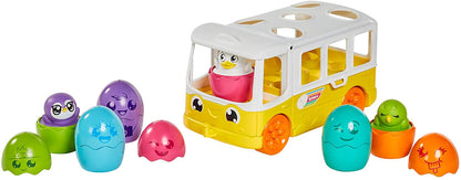 Toomies TOMY Hide and Squeak Egg Bus Baby Toy