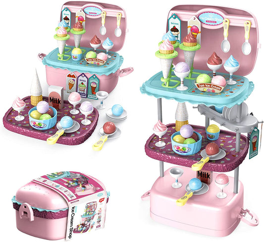 Nukdey - Brinquedos de Sorvete com Alça de Ombro - 3+