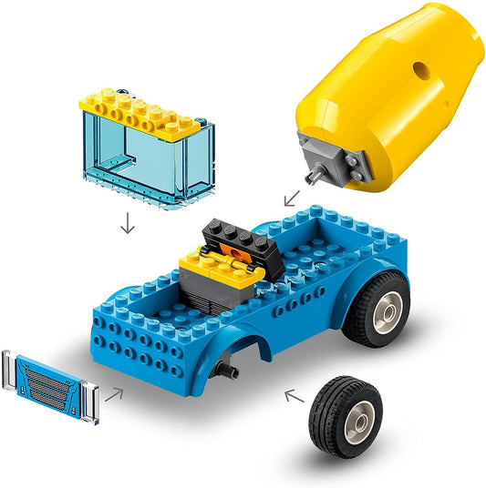 LEGO 60325 City Caminhão misturador de cimento