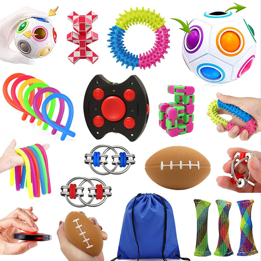 ChennyFun - Conjunto de brinquedos sensoriais - 18 peças