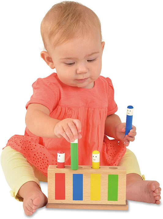 Galt Toys Classic Pop-Up Toy, multicolor, en madera