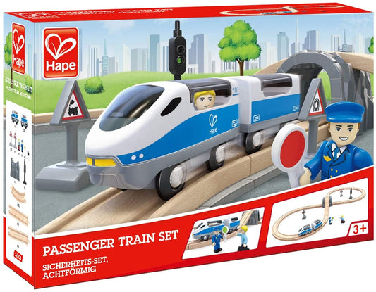 Hape E3729 Tren de pasajeros de madera