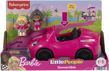 Fisher-Price - Barbie Conversível Little People Veículo com Sons e 2 figuras