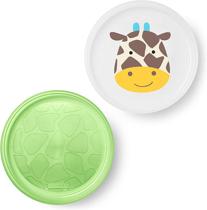 Skip Hop Zoo Smart Serve Plates Pack of 2