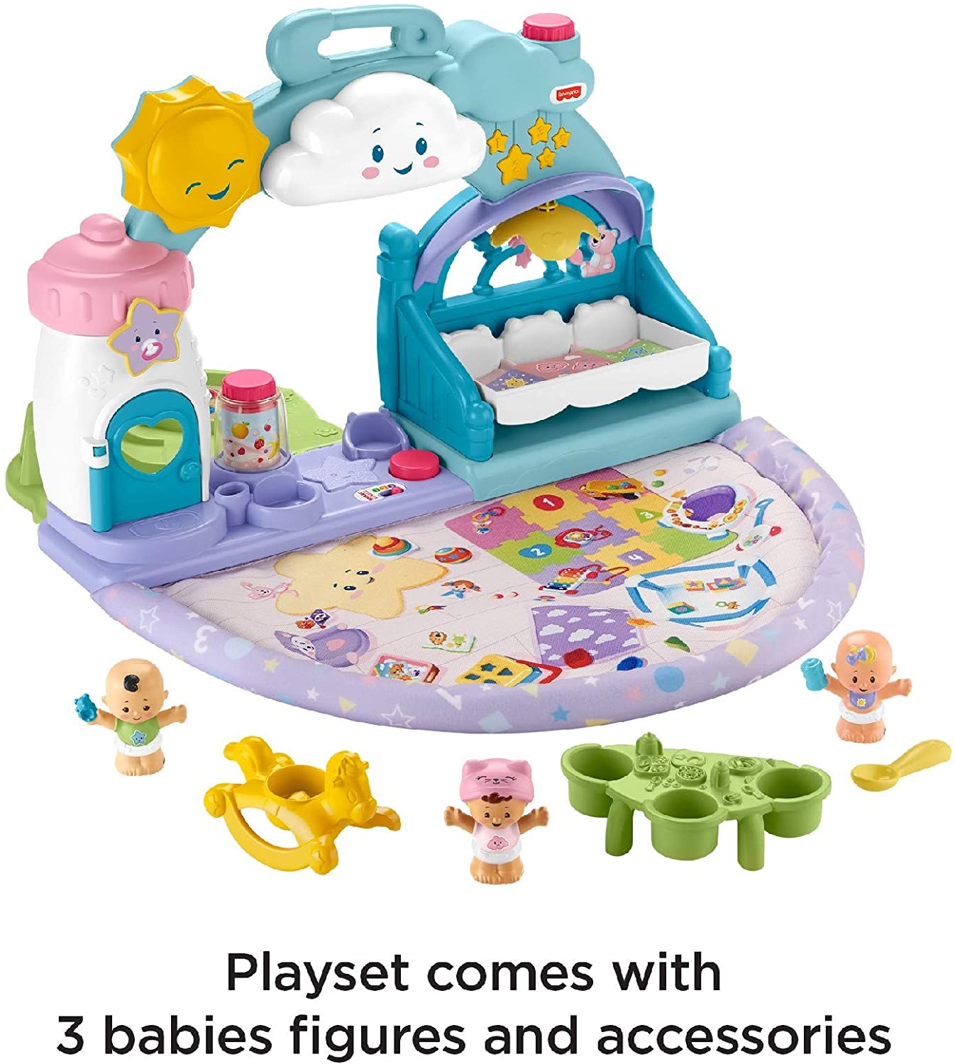 Fisher-Price Little People 1-2-3 Bebês Playdate