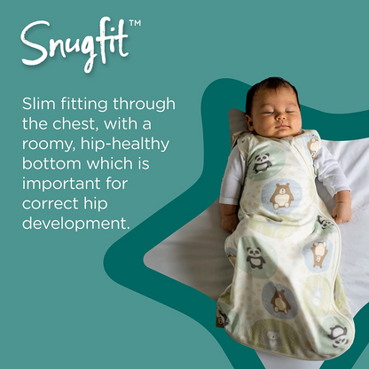 Tommee Tippee Saco de dormir para bebês para recém-nascidos, o saco de panos Original Grobag, design saudável para o quadril, tecido rico em algodão macio, 3-6m, 2,5 TOG, Blush