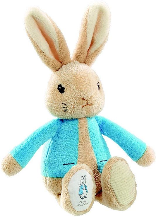 Rainbow Designs - Peter Rabbit Conjunto de presente de chocalho e naninha.