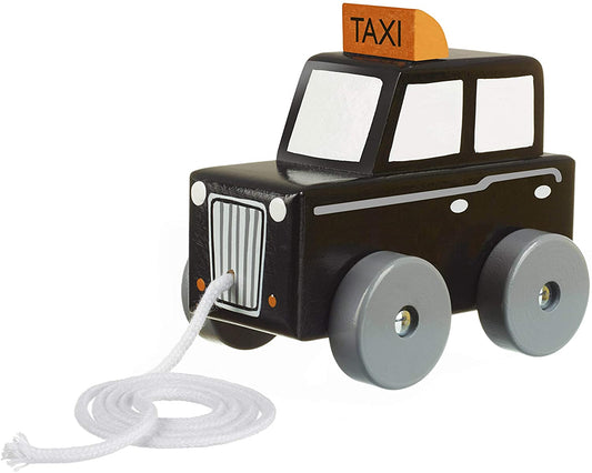 Orange Tree Toys London Black Cab Pull Along