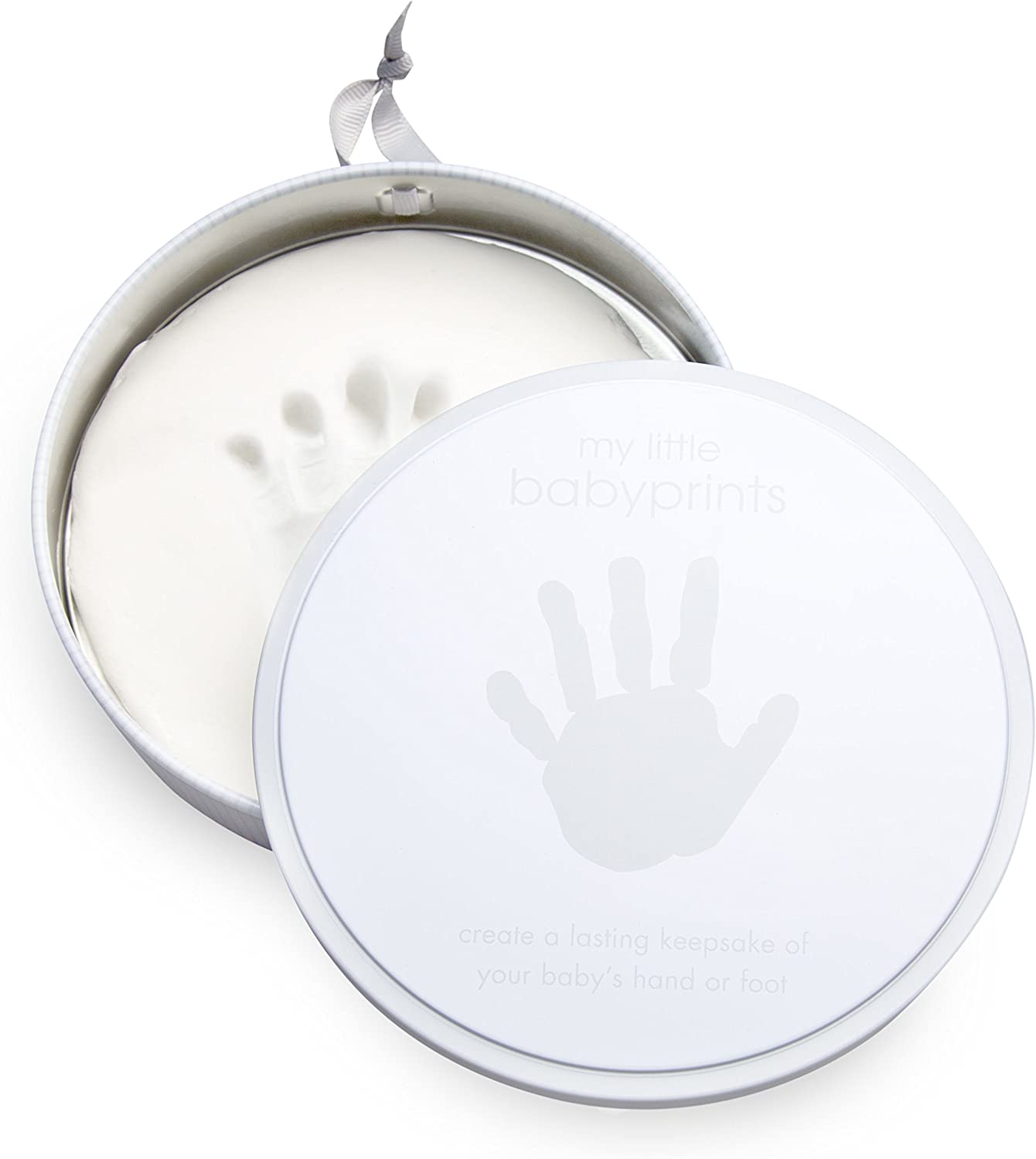 Pearhead - My Little Baby Prints Lata de Lembrança - Cinza