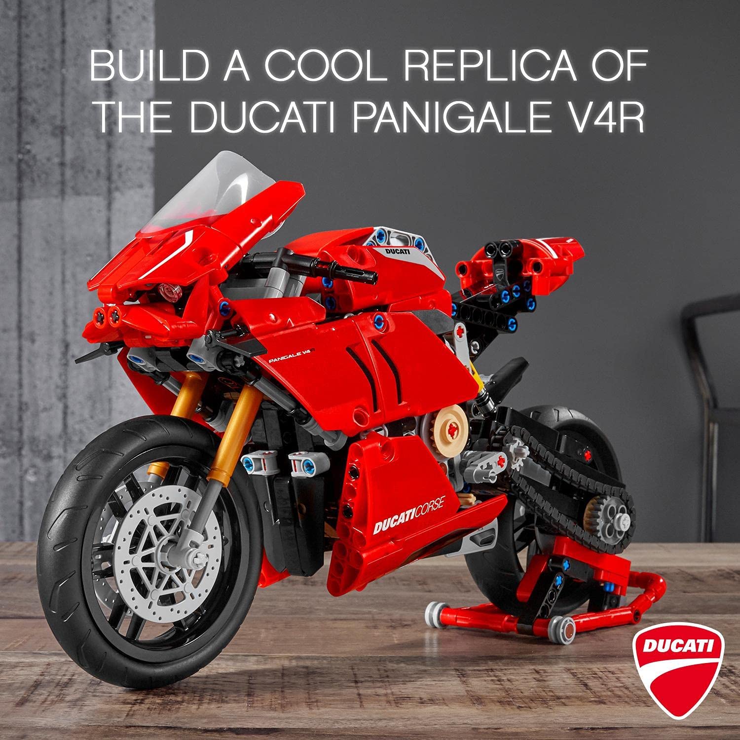 42107 Ducati V4r Lego LEGO 42107 Moto Technic Ducati Panigale V4 R,