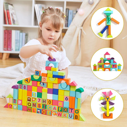 TOP BRIGHT - Blocos de construção de madeira