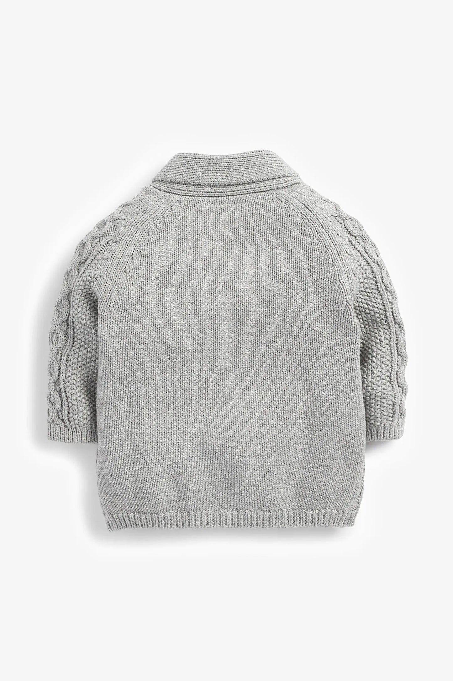 |BabyBoy| Cardigan Xale / Cinza - (0meses-2anos)