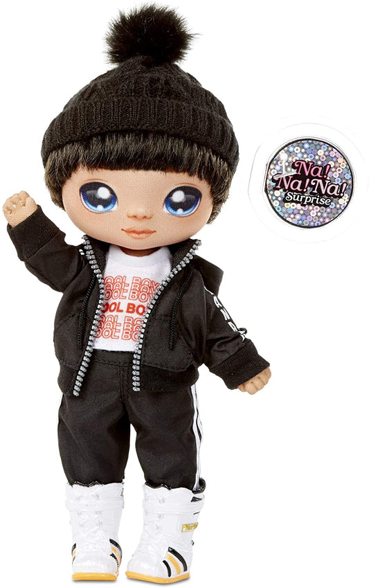 Na Na Na Surprise 2 en 1 - Muñeca de moda y bolso con pompones brillantes