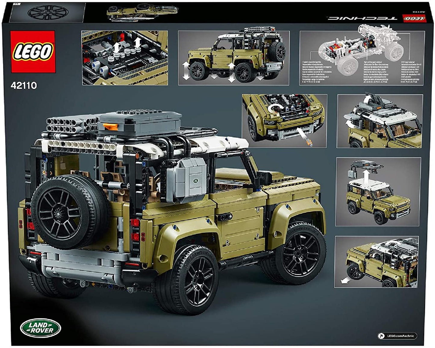 LEGO 42110 - Carro 4x4 Technic Land Rover Defender Off Road