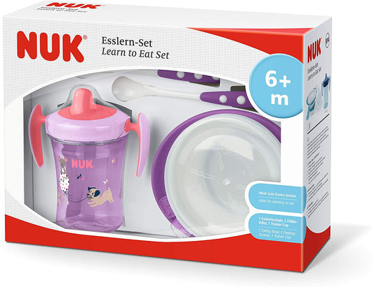 NUK Aprendendo a Comer Conjunto de Refeição