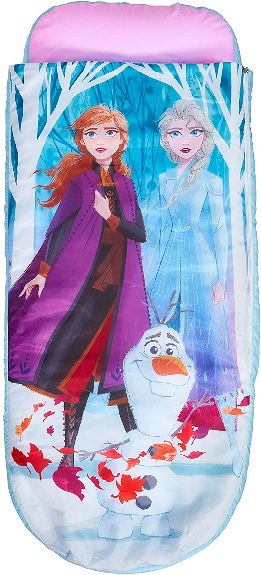 Disney Frozen Junior ReadyBed-2 em 1 cama de ar inflável para crianças em uma bolsa com bomba, poliéster, solteiro