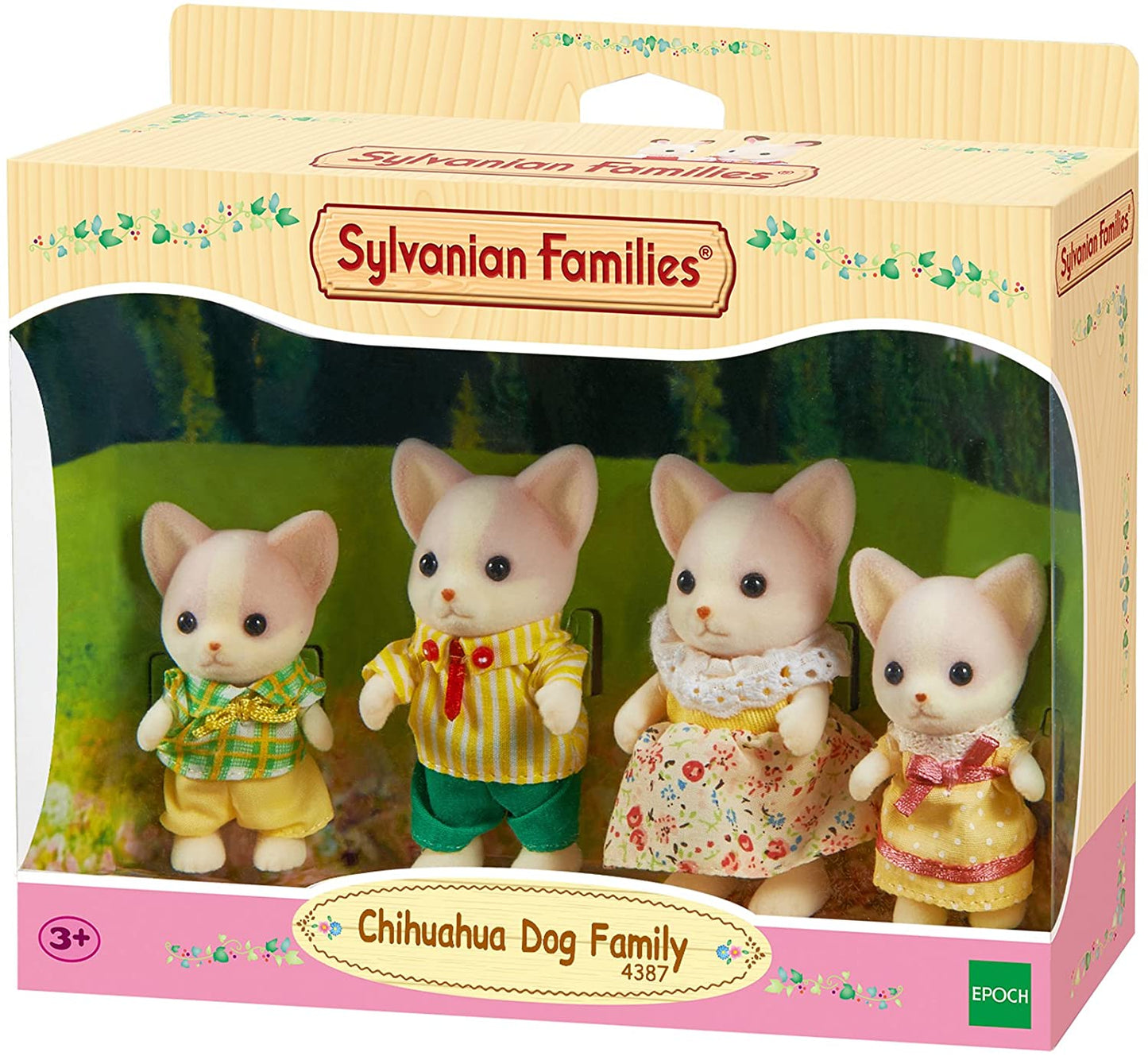 Sylvanian Families - Família de Cachorro Chihuahua