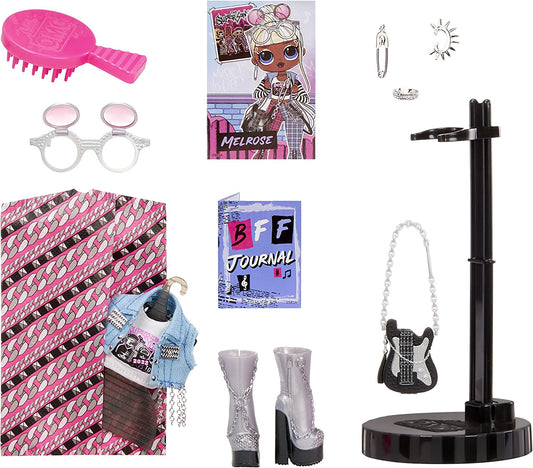 L.O.L. Surprise! Boneca Fashion, Roupas e Accessories Melrose 581864EUC - 20 Surpresas 4+