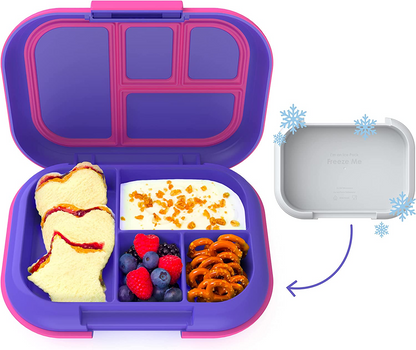 Bentgo Kids Chill Lunch Box - Solução de almoço estilo Bento com 4 compartimentos
