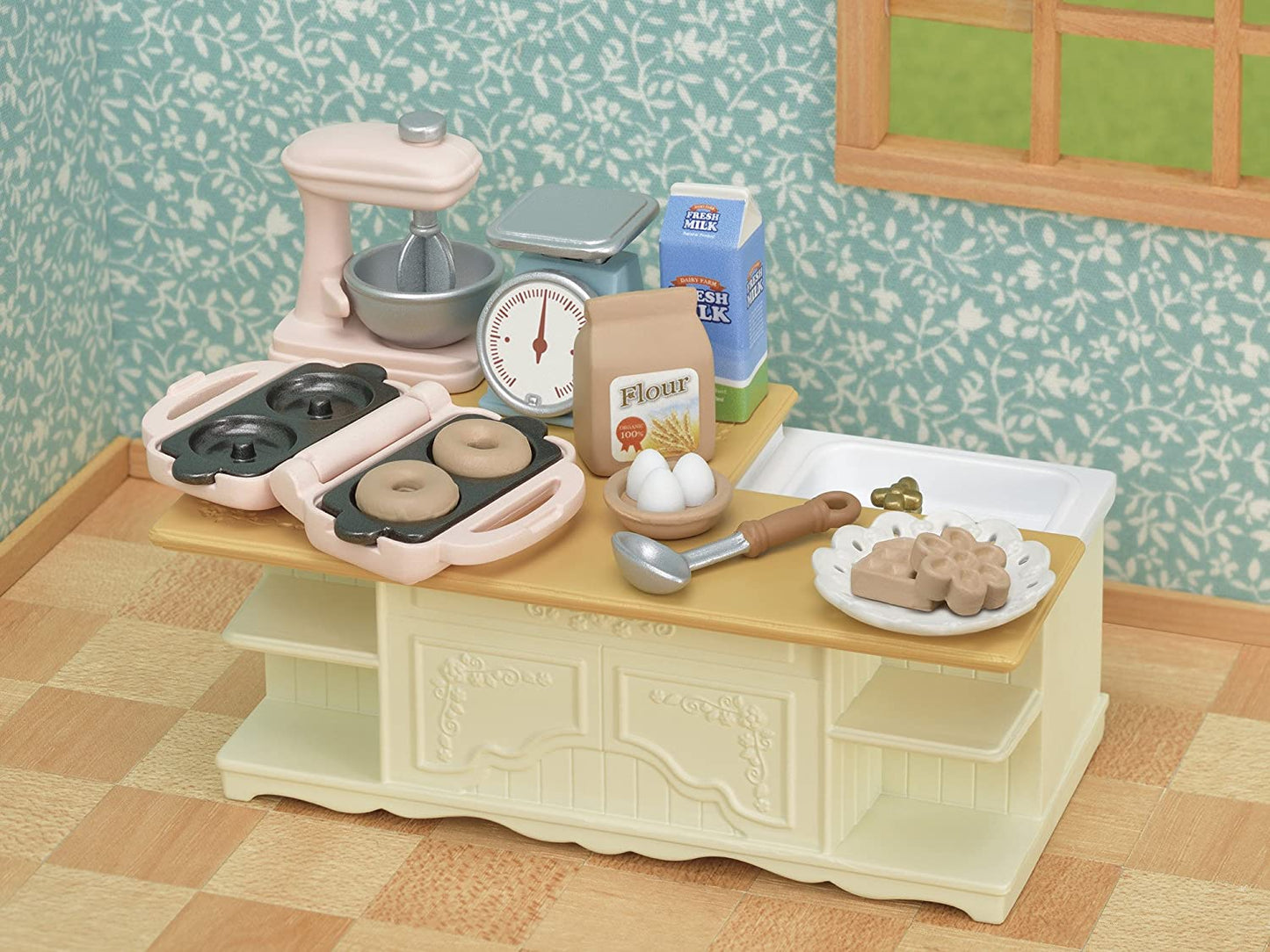 Sylvanian Families 5442 - Juego de isla de cocina