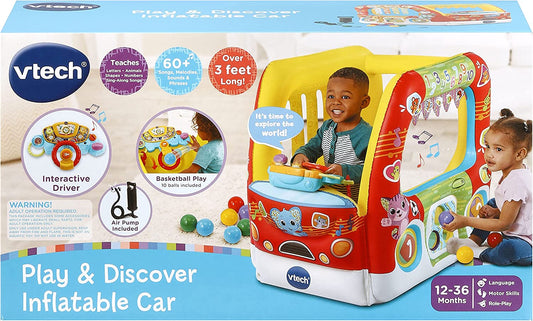 VTech Carro Inflável Interativo e de Desenvolvimento (0 a 24 meses)