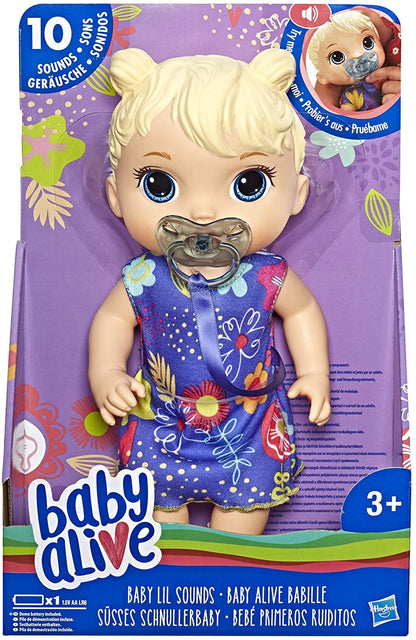 Baby Alive - Sons do bebê Lil: interativo